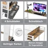 MODFU patrová postel 90x200 se 4 zásuvkami, rám postele se Náhled obrázku produktu 4