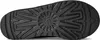 The sole of a black UGG shoe is shown. Produktbild-Vorschau