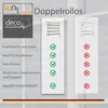 Deco4Me Doppelrollo Klemmfix ohne Bohren – Sicht- und Produktbild-Vorschau 5