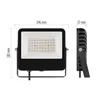 LED-Strahler AVENO schwarz, 30W neutralweiß Produktbild-Vorschau