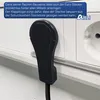 2x ARLI Schutzkontakt Winkelstecker schwarz – extra flach Produktbild-Vorschau 3
