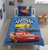 Ambiente Aufnahme von der Vorderseite vom Cars Racing Crew Wende Bettwäsche Set 2 tlg 135 x 200 cm Baumwolle Productafbeelding-voorbeeld