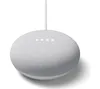 A Google Nest Mini smart speaker is shown against a white background. Produktbild-Vorschau