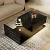 Table basse Sweiko, noir brillant. Tables d'appoint, tables Voir les images du produit 7