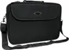 A black laptop bag with a shoulder strap is shown against a white background. Produktbild-Vorschau