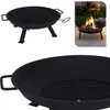Caminetto da esterno Ambiance, metallo, 22x56 cm, nero Anteprima dell’immagine prodotto 6