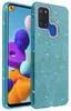 Avizar, Glitzer-Handyhülle für Samsung Galaxy A21s, Blau Produktbild-Vorschau 1