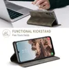 Galaxy A24 4G Hülle, Retro Kunstledertasche Stand Produktbild-Vorschau 4