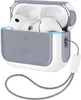 A white and gray case for Apple AirPods Pro 3 with the AirPods inside. Produktbild-Vorschau