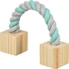 TRIXIE Spieltau, Seil, Hamster, Maus, Weiß, Holz, Produktbild-Vorschau 1