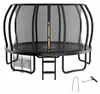 Trampolino Zelsius nero Ø 366 cm per esterni, trampolino da Anteprima dell’immagine prodotto 1
