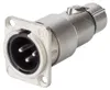 Neutrik - XLr samčí-samicový adaptér žľabu pre montáž na Náhľad obrázku produktu 6
