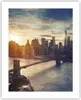 Poster - Poster ohne Rahmen - New York Stadt - 40x50 cm - Produktbild-Vorschau 1