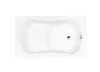 ECOLAM Badewanne Sitzbadewanne Rechteck Acryl Aria Rehab Produktbild-Vorschau 7