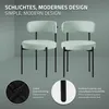 ML-Design sada 6 židlí do jídelny, kuchyňská židle, zelená Náhled obrázku produktu 3