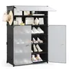 Armoire de rangement Mondeer en PP, armoire à chaussures à Voir les images du produit 3