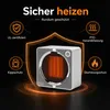 Heizlüfter 500W, Mini PTC Keramikheizung mit Produktbild-Vorschau 7