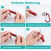 18 Stück Mini Taschenlampe Schlüsselanhänger, mehrfarbig, Produktbild-Vorschau 3