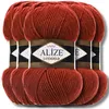 Alize 5x 100 g Lana Lanagold, tinta unita, uncinetto, Anteprima dell’immagine prodotto 1