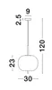 Nova Luce Pendelleuchte LATO Produktbild-Vorschau 5