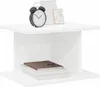 vidaXL Comodino bianco 40 x 30 x 25 cm Materiale ligneo Anteprima dell’immagine prodotto 3