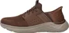 Side view of a brown Skechers sneaker on a white background. Produktbild-Vorschau