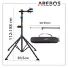 AREBOS montážní stojan na kolo s brašnou, otočný o 360°, Náhled obrázku produktu 10