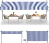 FIVMEN Klemmmarkise Balkon 400cm breit - Markise mit Produktbild-Vorschau 9