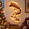 LED Weihnachtsdeko für die Wand, beleuchteter Weihnachtszug Produktbild-Vorschau 4