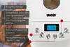 Nahaufnahme des Unold Backmeister® Big Brotbackautomaten in Weiß mit Digitalanzeige und Bedientas Produktbild-Vorschau