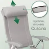 Sedia da campeggio pieghevole ELONEO con poggiagambe Anteprima dell’immagine prodotto 6