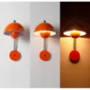 Alpinaluz Wandleuchte SETBUL Orange aus Metall, Retro Produktbild-Vorschau 2