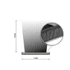 Těsnění s kartáčem 7 mm x 8 mm hnědý 5m těsnicí kartáč Náhled obrázku produktu 2
