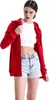 Sweatshirt Hoodies mit Zipper Royyen 3071 Kapuzze – ROT / Produktbild-Vorschau 7