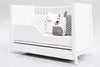 Kinderbett Cosmo 60x120cm mit Schublade und Umbaukit Produktbild-Vorschau 4