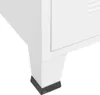 vidaXL Commode industrielle avec tiroirs blanc 78x40x93 cm Voir les images du produit 12