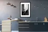 MuchoWow® Gerahmtes Poster Fenster - Frau - Architektur - Produktbild-Vorschau 5