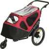 Duvo+ Hundeanhänger 2-in-1 schwarz/rot Produktbild-Vorschau 1
