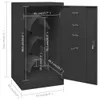 vidaXL Armadio a sella antracite 53x53x105 cm acciaio Anteprima dell’immagine prodotto 7