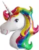 Palloncino in foil unicorno, colorato, ca. 100 cm Anteprima dell’immagine prodotto 1