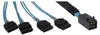 Inter-Tech 0.5m SFF 8643/4x SATA, 0,5 m, SFF 8643, 4x SATA, Náhľad obrázku produktu 1