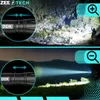 Starke Taschenlampe, Reichweite 800 m, LED mit Zoom, Produktbild-Vorschau 7