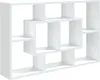 vidaXL Wandregal Weiß 85x16x52,5 cm Holzwerkstoff Produktbild-Vorschau 4