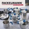 Fackelmann Topf mit Deckel Essential Ø 20 cm aus Edelstahl Produktbild-Vorschau 8
