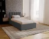 Jednolůžková čalouněná postel 100x200 EMPORIA - ocelová Náhled obrázku produktu 1