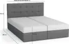 Modernes Bett mit Stauraum 140x200 STIG 5 – Beige Produktbild-Vorschau 5
