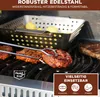 bremermann Grillzange 2er Set aus Edelstahl -  in 30 + 39,5 Produktbild-Vorschau 3