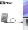 deleyCON 0,5m USB C Kabel Kurz Winkel 90 Grad USB-A auf Produktbild-Vorschau 5