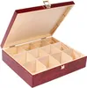 Creative Deco Rote Tee-Box aus Natürliches Kiefernholz | 29 Produktbild-Vorschau 1
