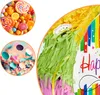 Relaxdays Piñata voor een verjaardag, met stok en masker, Productafbeelding-voorbeeld 6